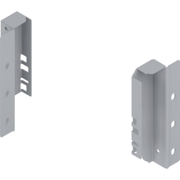 TBX Holzrückwandhalter-Set 119mm für FAZ M-Zarge RAL9006