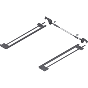 01145686_ID_P_1_PB_BAU_SALL_AOF_V1-1.png Seitenstabilisierung Ral 7037 Tandem-Vollauszug bis NL 410mm bis max. Korpusbrei