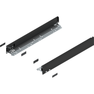 Blum LEGRABOX pure Zarge H=66.5 mm NL=500 mm carbonschwarz matt links/rechts