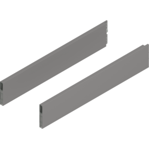 MERIVOBOX BOXCAP, NL=550mm, Höhe E, links/rechts, indiumgrau