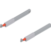 TBX antaro Längsreling-Set für Frontauszug oben NL 270mm, RAL 9006