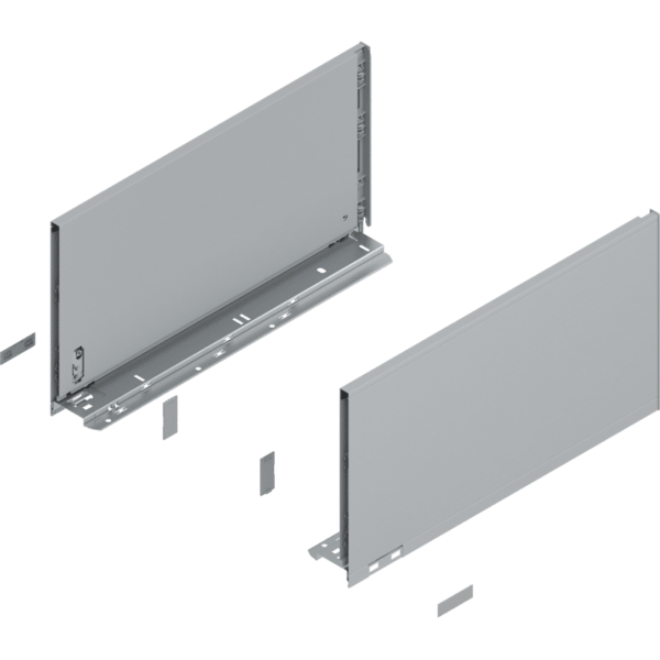 LEGRABOX pure Höhe F NL 450mm Polarsilber