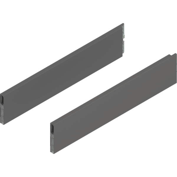 MERIVOBOX BOXCAP, NL=500mm, Höhe E, links/rechts, oriongrau