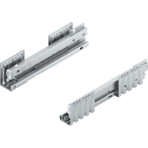 MERIVOBOX Korpusschiene BLUMOTION/TIP-ON, Vollauszug, 40kg, NL 270mm, l/r