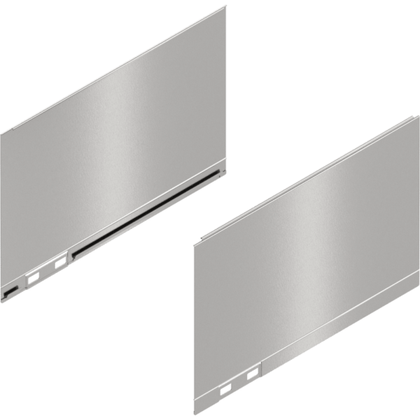 LEGRABOX Dekorelement, H=177 mm, NL=270 mm, inox-gebür.-lackiert, links/rechts