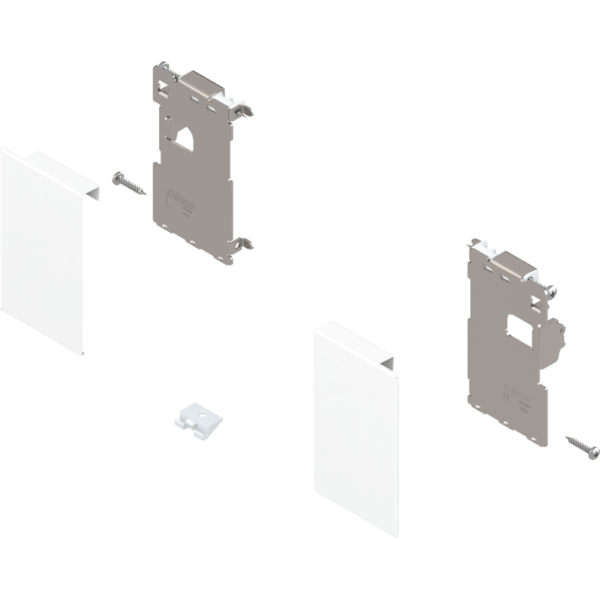 Blum LEGRABOX pure Fronthalter Höhe M für Innenschubkasten seidenweiß