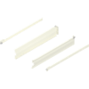 Metabox Teilauszug 500mm C15 Zargenhöhe 86mm, RAL9001 Steckversion