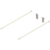 Längsrelingset Inserta mit Rückwandhalter für METABOX
