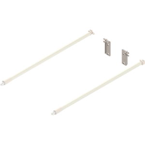 Längsrelingset Inserta mit Rückwandhalter für METABOX