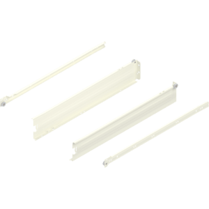 Metabox Teilauszug 550mm C15 Zargenhöhe 86mm, RAL9001 Steckversion