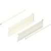 Metabox Teilauszug 550mm C15 Zargenhöhe 150mm, RAL9001 Steckversion