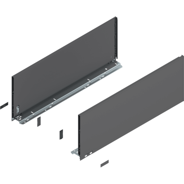 LEGRABOX Zargen pure Höhe F NL=650mm oriongrau