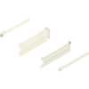 Metabox Teilauszug 270mm C15 Zargenhöhe 86mm, RAL9001 Steckversion