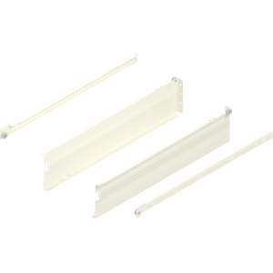 Metabox Teilauszug 550mm C15 Zargenhöhe 118mm, RAL9001 Steckversion