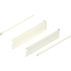 Metabox Teilauszug 500mm C15 Zargenhöhe 118mm, RAL9001 Steckversion