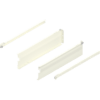 Metabox Teilauszug 450mm C15 Zargenhöhe 118mm, RAL9001 Steckversion