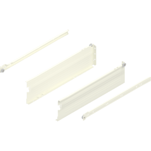 Metabox Teilauszug 450mm C15 Zargenhöhe 118mm, RAL9001 Steckversion