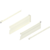 Metabox Teilauszug 400mm C15 Zargenhöhe 118mm, RAL9001 Steckversion