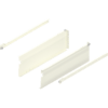 Metabox Teilauszug 450mm C15 Zargenhöhe 150mm, RAL9001 Steckversion