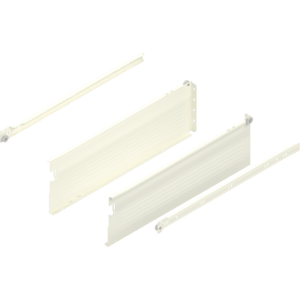 Metabox Teilauszug 500mm C15 Zargenhöhe 150mm, RAL9001 Steckversion