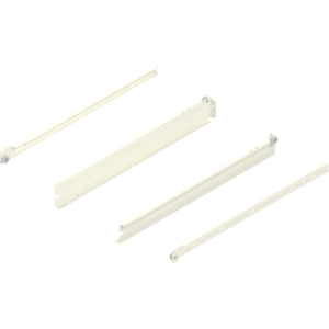 Metabox Teilauszug 500mm C15 Zargenhöhe 54mm, RAL9001 Steckversion