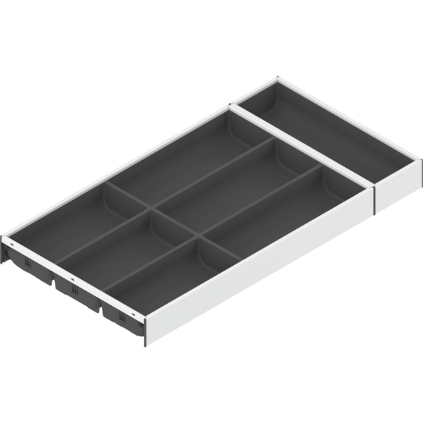 Besteckeinsatz Ambia Line NL 600 Stahl Seidenweiß/OG-M