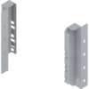 TBX Holzrückwandhalter-Set 151mm für Höhe C RAL 9006
