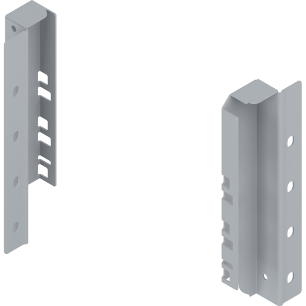 TBX Holzrückwandhalter-Set 151mm für Höhe C RAL 9006