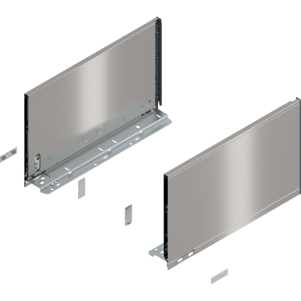 LEGRABOX pure Höhe F NL 400mm Inox