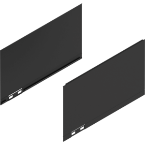 LEGRABOX Dekorelement, H=177 mm, NL=300 mm, carbonschwarz matt, links/rechts