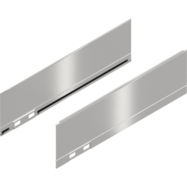 LEGRABOX Dekorelement, H=90.5 mm, NL=300 mm, inox-gebür.-lackiert, links/rechts