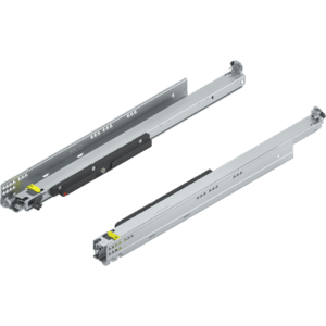 MOVENTO mit TIP-ON, Vollauszug für Holzschubkasten, 70 kg, NL=600, für Kupplung,