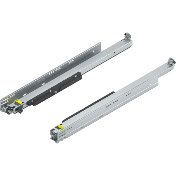 MOVENTO mit TIP-ON, Vollauszug für Holzschubkasten, 70 kg, NL=600, für Kupplung,