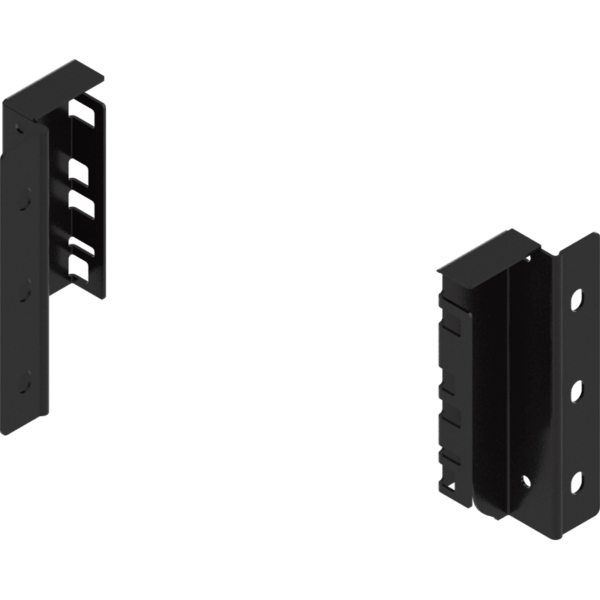 TBX Holzrückwandhalter-Set 100mm für SK K-Zarge terraschwarz