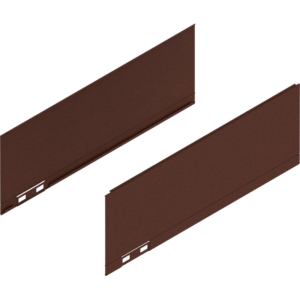 LEGRABOX Dekorelement, H=128.5 mm, NL=350 mm, noble rust, links/rechts