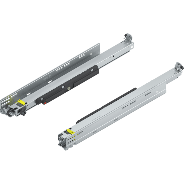 MOVENTO mit TIP-ON, Vollauszug für Holzschubkasten, 70 kg, NL=520, für Kupplung,