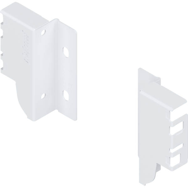 Holzrückwandhalter-Set M=68mm für TBX Antaro seidenweiss