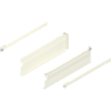 Metabox Teilauszug 400mm Zargenhöhe 118mm, RAL9001 Schraubversion