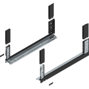 LEGRABOX free Zarge, H=177;0mm, NL=600mm, inkl. BOXCOVER vorne und hinten carbon