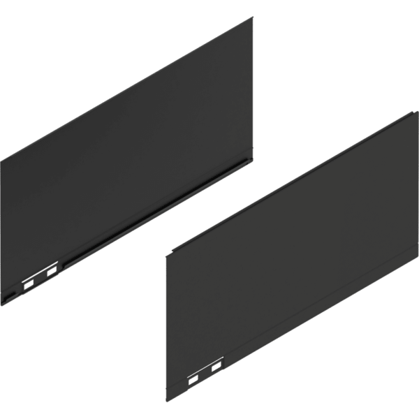 LEGRABOX Dekorelement, H=177 mm, NL=350 mm, carbonschwarz matt, links/rechts