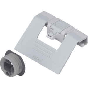 Griff mit Mitnehmer für Innen- schubkasten TBX antaro/Intivo, weissgrau