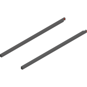 MERIVOBOX Längsreling, NL=600 mm, links/rechts, oriongrau