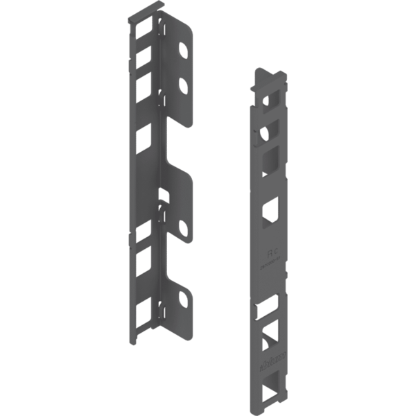 LBX Holzrückwandhalter li./re. C-Höhe 189 mm oriongrau