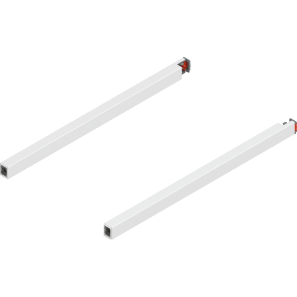 MERIVOBOX Längsreling, NL=350 mm, links/rechts, seidenweiß