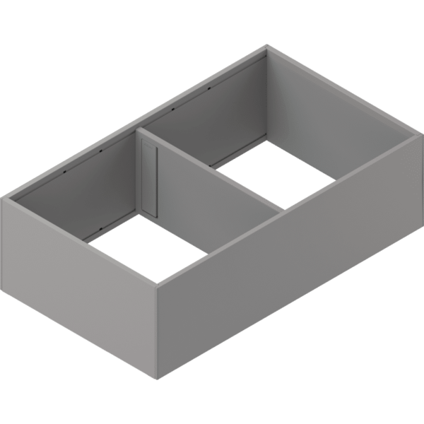 AMBIA-LINE Rahmen für LEGRABOX/MERIVOBOX Fronta. ab NL400x218mm, indiumgrau