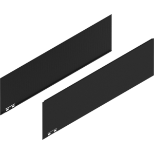 LEGRABOX Dekorelement, H=177 mm, NL=600 mm, carb.schw./carb.look, links/rechts