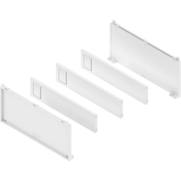 Ambia Line Flaschenset Breite 200mm Seidenweiß matt
