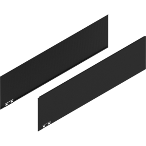 LEGRABOX Dekorelement, H=177 mm, NL=650 mm, carb.schw./carb.look, links/rechts