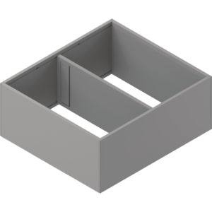 AMBIA-LINE Rahmen für LEGRABOX/MERIVOBOX Fronta. ab NL270x242mm, indiumgrau