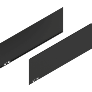 LEGRABOX Dekorelement, H=177 mm, NL=500 mm, carbonschwarz matt, links/rechts